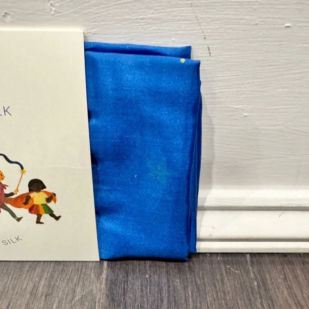 NWT Sarah’s Silks Enchanted Playsilk - Blue Star Full Size Silk Pretend Play